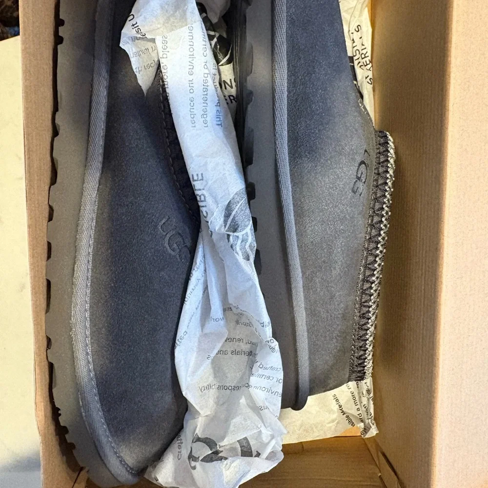 UGG Men's Gray Loafers - Picture 4 of 6